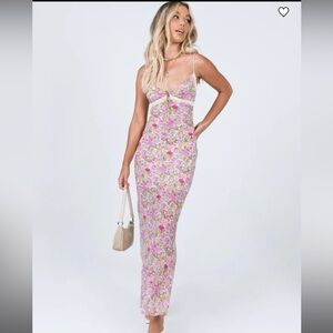 Princess Polly Cream Maxi Pencil Dress Resort Wear